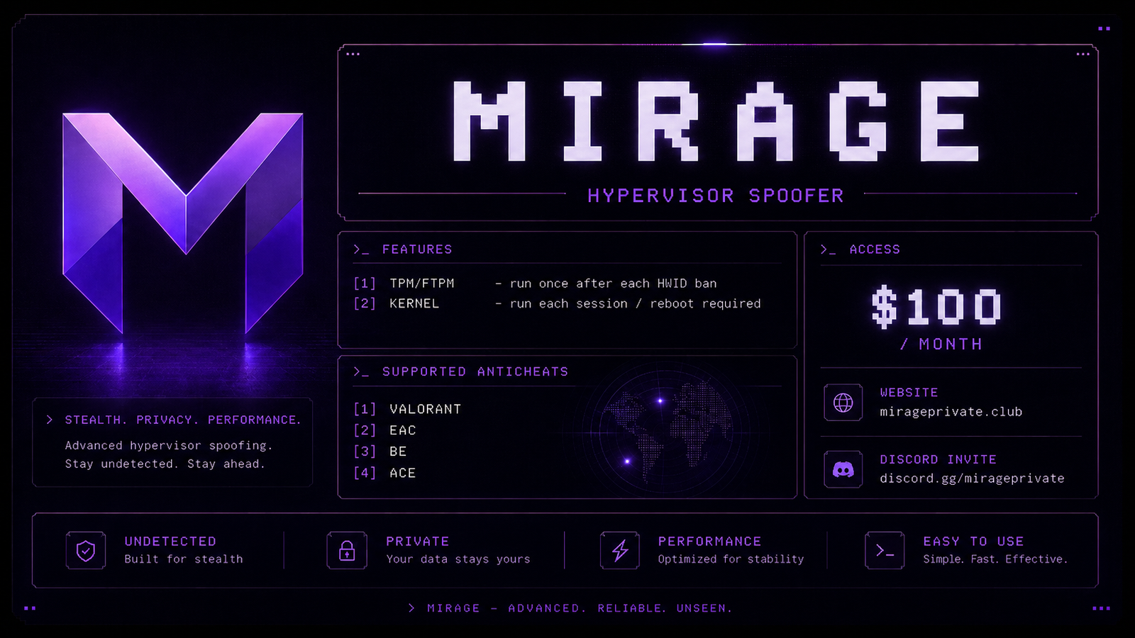 MIRAGE Spoofer